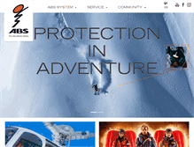 Tablet Screenshot of abs-airbag.com